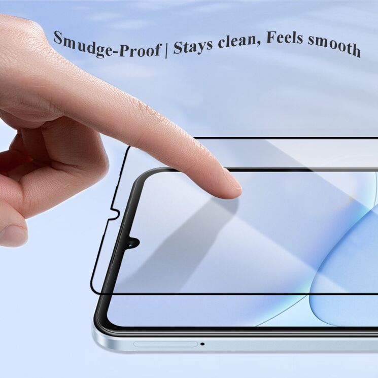 Захисне скло LEREACH Tempered Glass Full Screen Protector для Realme Note 80 / Note 60 / Note 60x - Black (412414B) Захисне скло LEREACH Tempered Glass Full Screen Protector для Realme Note 80 / Note 60 / Note 60x - Black: фото 7 з 12