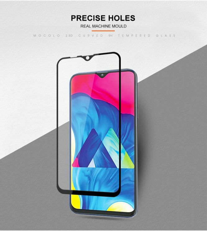 Захисне скло MOCOLO 3D Silk Print для Samsung Galaxy M10 (M105) - Black: фото 8 з 14