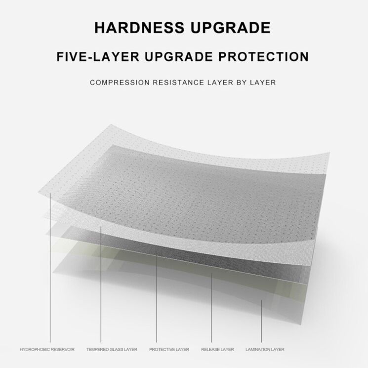 Защитное стекло MOCOLO Full Glue Cover для Xiaomi 14T / 14T Pro - Black: фото 8 из 9