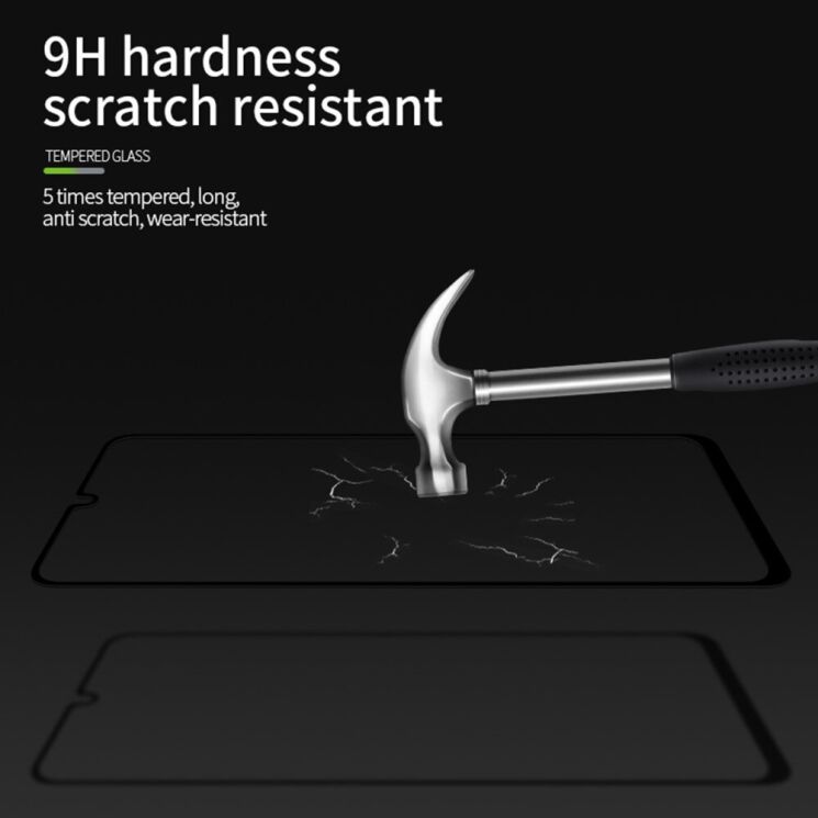 Защитное стекло MOFI Full Glue Protect для Samsung Galaxy A06 (A065) - Black: фото 9 из 14