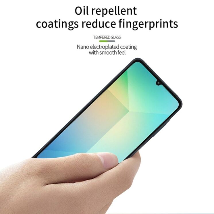 Защитное стекло MOFI Full Glue Protect для Samsung Galaxy A06 (A065) - Black: фото 11 из 14