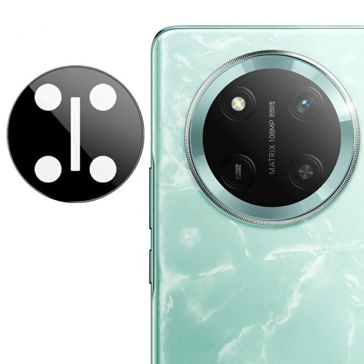 Защитное стекло на камеру IMAK Black Glass Lens для Honor Magic 7 Lite - Black: фото 1 из 9