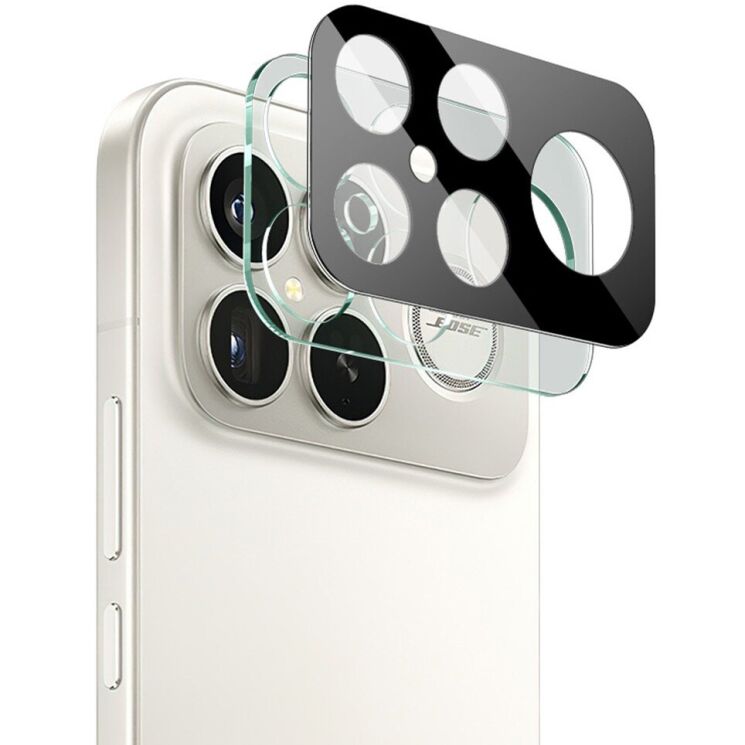 Захисне скло на камеру IMAK Black Glass Lens для Xiaomi Poco F8 Ultra - Black: фото 1 з 7