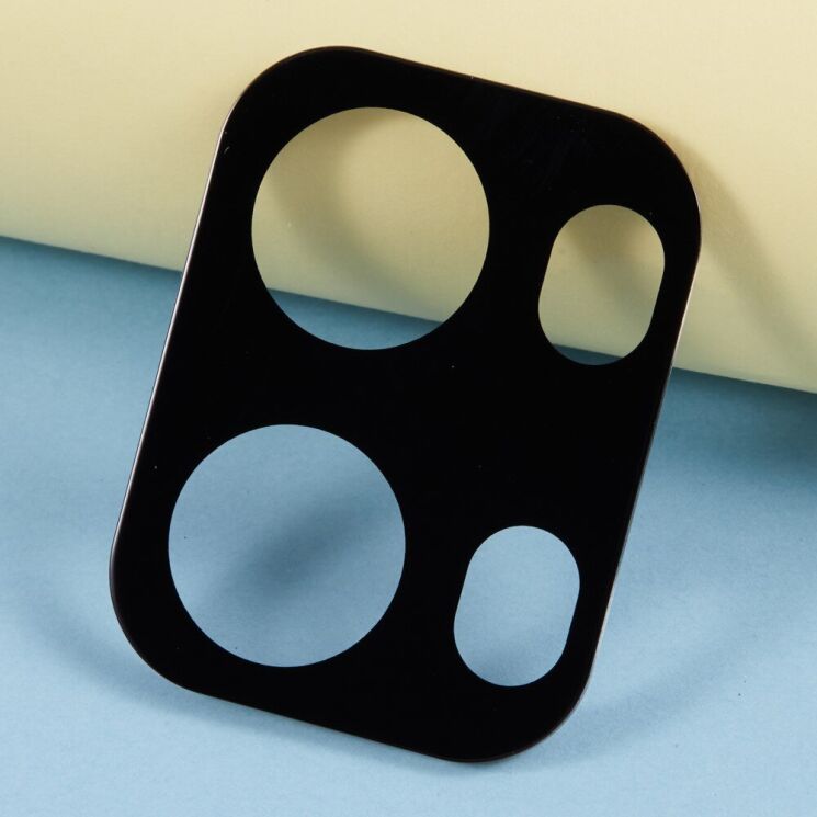 Захисне скло на задню камеру Deexe Black Camera Lens для OPPO Reno 13 Pro 5G - Black: фото 4 з 6