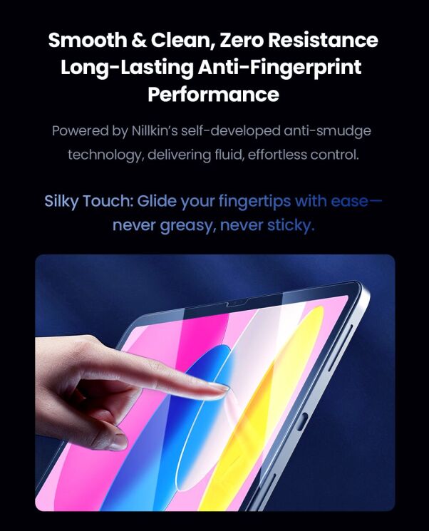 Защитное стекло NILLKIN Amazing H+ Pro (FT) для iPad 10.9 (2022) / iPad 11 (2025) (306481) Защитное стекло NILLKIN Amazing H+ Pro (FT) для iPad 10.9 (2022) / iPad 11 (2025): фото 15 из 22