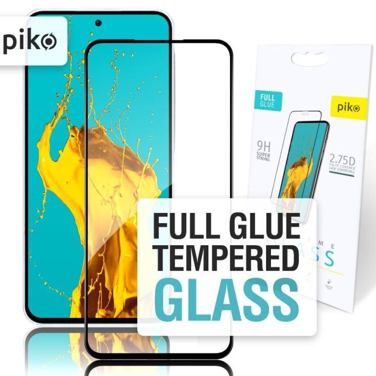 Защитное стекло Piko Full Glue для Samsung Galaxy A36 (A366) - Black: фото 1 из 5
