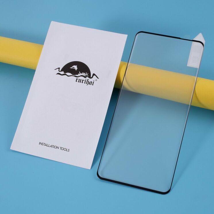 Захисне скло RURIHAI 3D Curved CF для OnePlus 8 - Black: фото 6 з 6