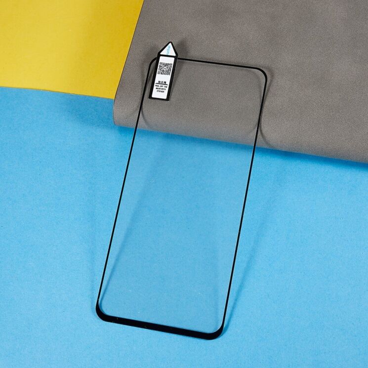 Защитное стекло RURIHAI Full Glue Screen Protect для OPPO Reno8 T - Black: фото 4 из 10