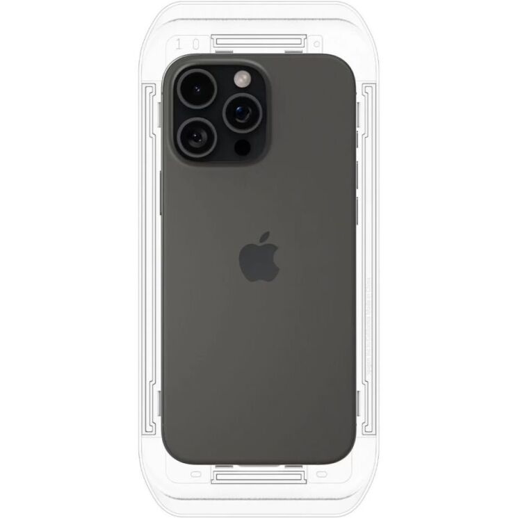 Защитное стекло Spigen (SGP) Glas.tR EZ Fit для Apple iPhone 16 Pro: фото 7 из 12