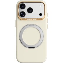 Захисний чохол ABEEL Silk Ring Magnetic для iPhone 18 Pro Max / 17 Pro Max - Yellow: фото 1 з 7