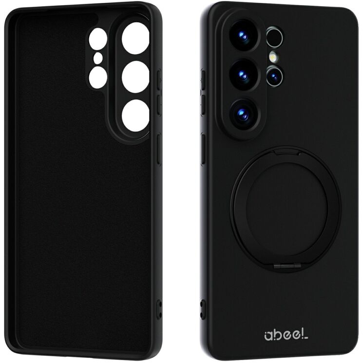 Защитный чехол ABEEL Silk Stand Magnetic для Samsung Galaxy S26 Ultra (S948) - Black (408534B) Защитный чехол ABEEL Silk Stand Magnetic для Samsung Galaxy S26 Ultra (S948) - Black: фото 1 из 7
