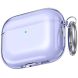 Защитный чехол AHASTYLE Crystal Case для AirPods Pro 3 - Transparent Purple (390129V). Фото 1 из 6