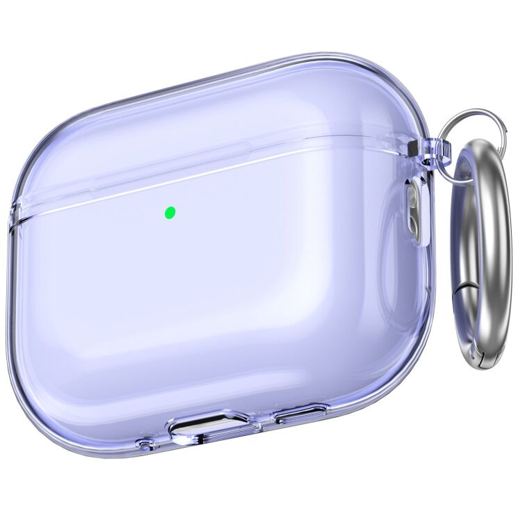 Защитный чехол AHASTYLE Crystal Case для AirPods Pro 3 - Transparent Purple (390129V) Защитный чехол AHASTYLE Crystal Case для AirPods Pro 3 - Transparent Purple: фото 1 из 6