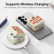Захисний чохол AHASTYLE Retro Beat для Samsung Galaxy Buds 4 / Buds 4 Pro - Orange (407429O). Фото 5 з 8