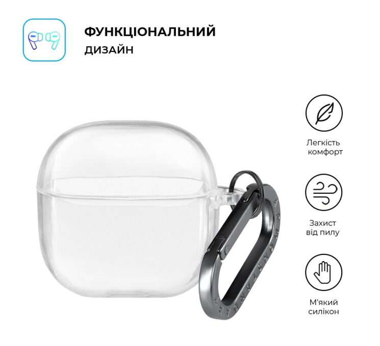 Захисний чохол ArmorStandart Air Case для Xiaomi Redmi Buds 8 Active - Clear: фото 3 з 3