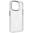 Защитный чехол ArmorStandart Unit MagSafe для Apple iPhone 15 Pro - Matte Clear Silver (339574S)