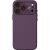 Захисний чохол AULUMU Particle Vegan Leather Case для iPhone 18 Pro Max / 17 Pro Max - Dark Cherry: фото 1 з 10