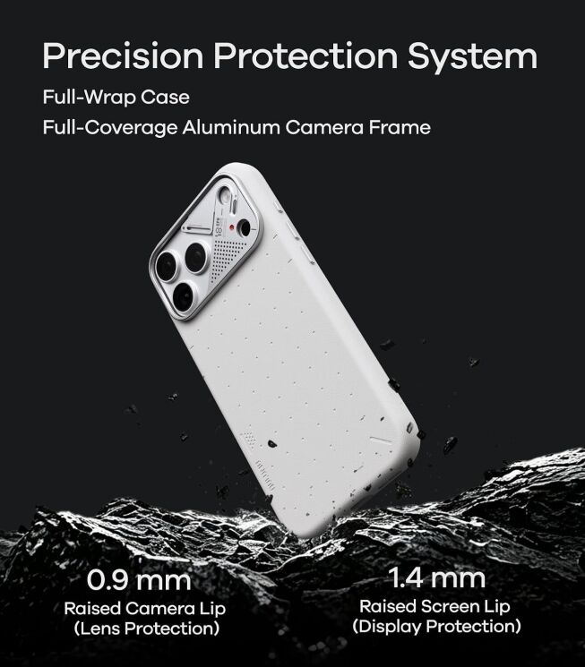 Захисний чохол AULUMU Particle Vegan Leather Case для iPhone 18 Pro Max / 17 Pro Max - Dark Cherry (423921WR) Захисний чохол AULUMU Particle Vegan Leather Case для iPhone 18 Pro Max / 17 Pro Max - Dark Cherry: фото 6 з 10