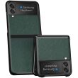 Защитный чехол Deexe Arkane Shell (FF) для Samsung Galaxy Flip 3 - Green (282306G)