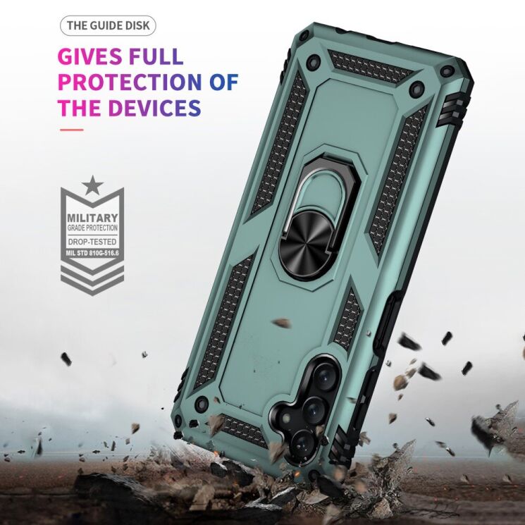 Защитный чехол Deexe Armor Case для Samsung Galaxy A13 5G - Black: фото 7 из 8