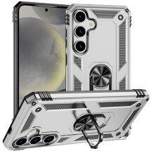 Защитный чехол Deexe Armor Case для Samsung Galaxy S25 (S931) - Silver: фото 1 из 7