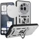 Защитный чехол Deexe Armor Shield для Nothing Phone (3a) Pro - Silver (377623S). Фото 1 из 9