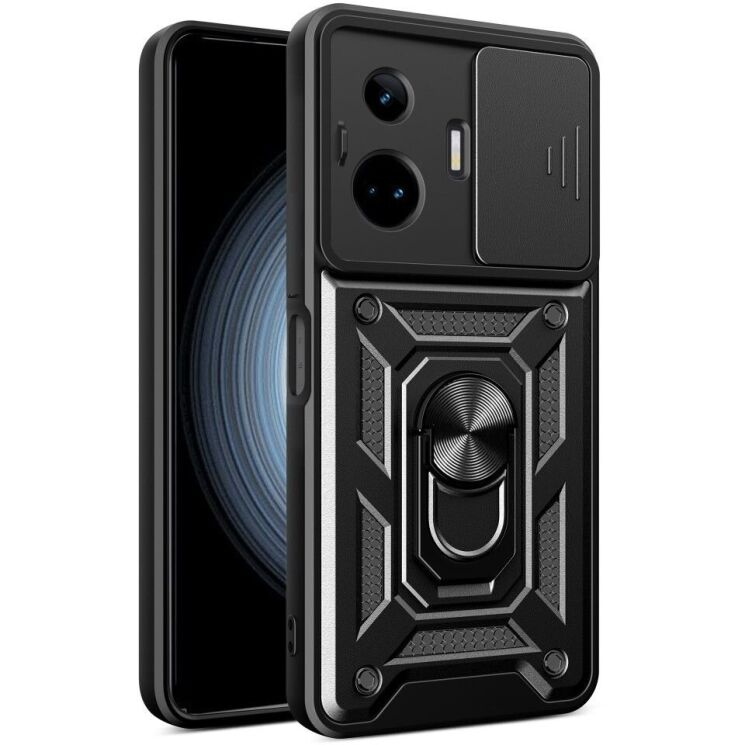 Защитный чехол Deexe Armor Shield для Realme GT3 / GT Neo 5 - Black: фото 1 из 8