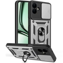 Захисний чохол Deexe Armor Shield для Samsung Galaxy A07 (A075) - Silver: фото 1 з 10