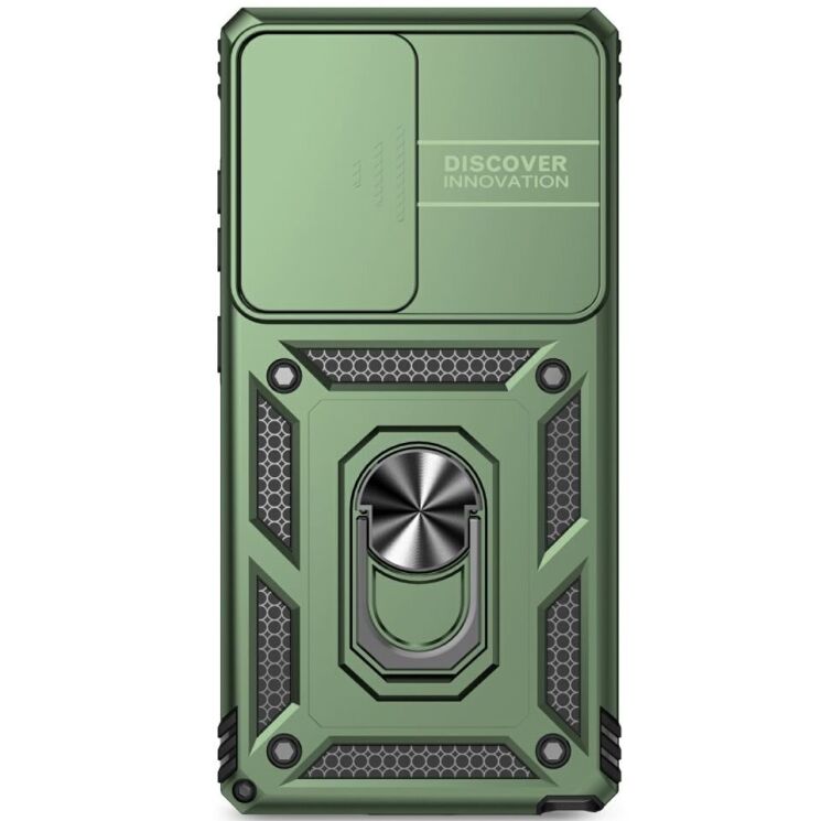 Защитный чехол Deexe Armor Shield для Samsung Galaxy S25 Ultra (S938) - Blackish Green: фото 2 из 9