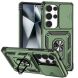 Защитный чехол Deexe Armor Shield для Samsung Galaxy S25 Ultra (S938) - Blackish Green (372209DG). Фото 1 из 9