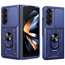 Защитный чехол Deexe Armor Shield (FF) для Samsung Galaxy Fold 7 - Blue: фото 1 из 11