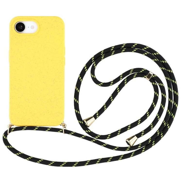 Защитный чехол Deexe Astra Case для Apple iPhone 16e - Yellow: фото 1 из 6