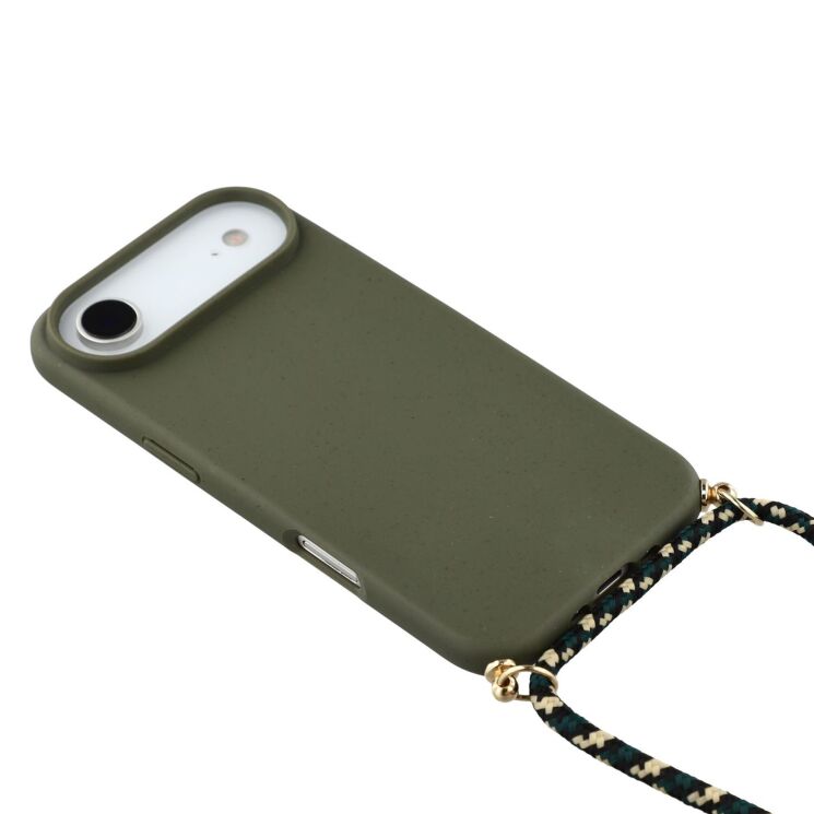 Защитный чехол Deexe Astra Case для Apple iPhone 17 Air - Army Green: фото 4 из 5