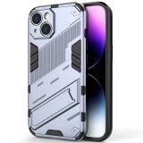 Защитный чехол Deexe Bibercas для Apple iPhone 15 - Dark Blue (329521DB)
