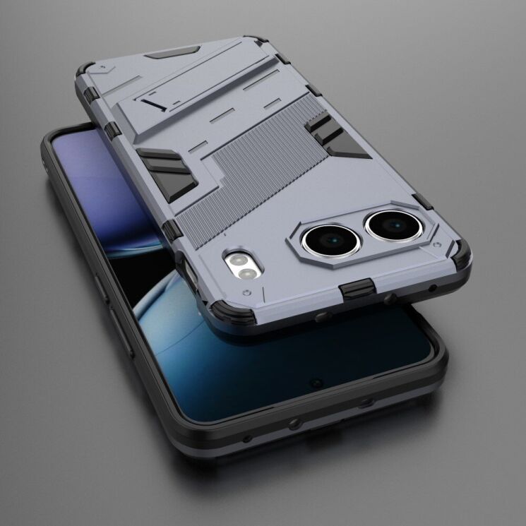 Защитный чехол Deexe Bibercas для OnePlus Nord 4 - Grey: фото 4 из 7