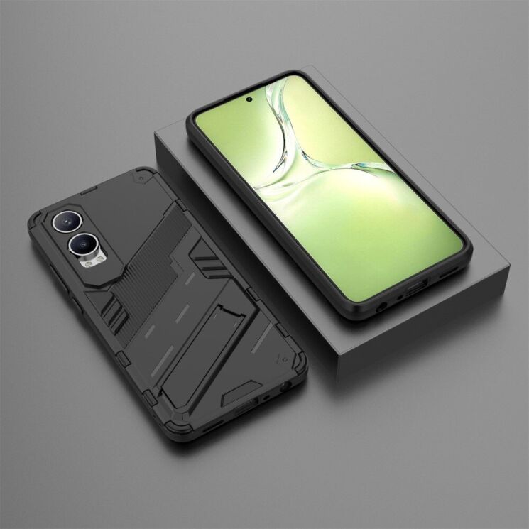 Защитный чехол Deexe Bibercas для OnePlus Nord CE 4 Lite - Black: фото 6 из 8