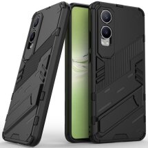 Защитный чехол Deexe Bibercas для OnePlus Nord CE 4 Lite - Black: фото 1 из 8