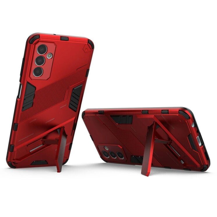 Захисний чохол Deexe Bibercas для Samsung Galaxy M13 (M135) - Red: фото 2 з 6