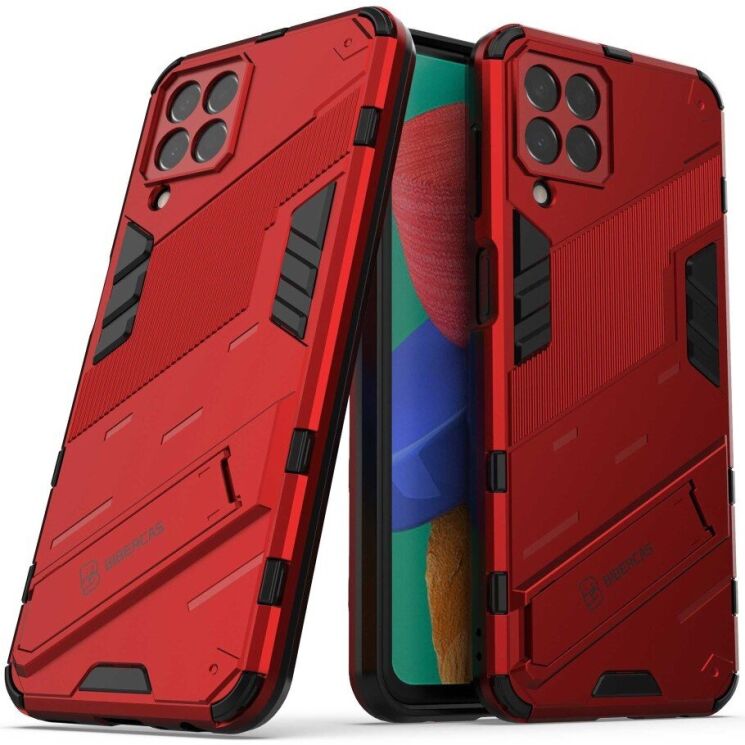 Захисний чохол Deexe Bibercas для Samsung Galaxy M33 (M336) - Red: фото 1 з 8