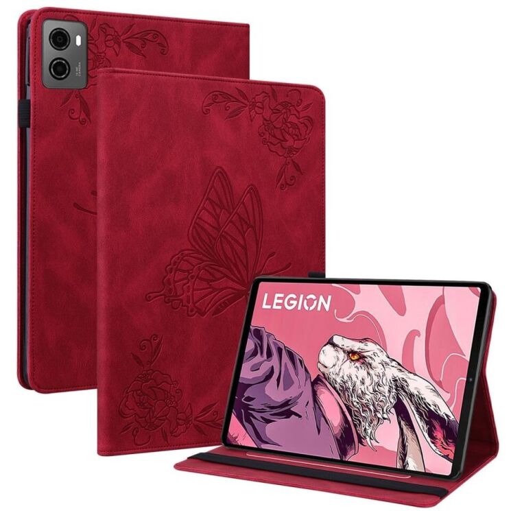 Защитный чехол Deexe Butterfly для Lenovo Legion Tab - Red: фото 1 из 11