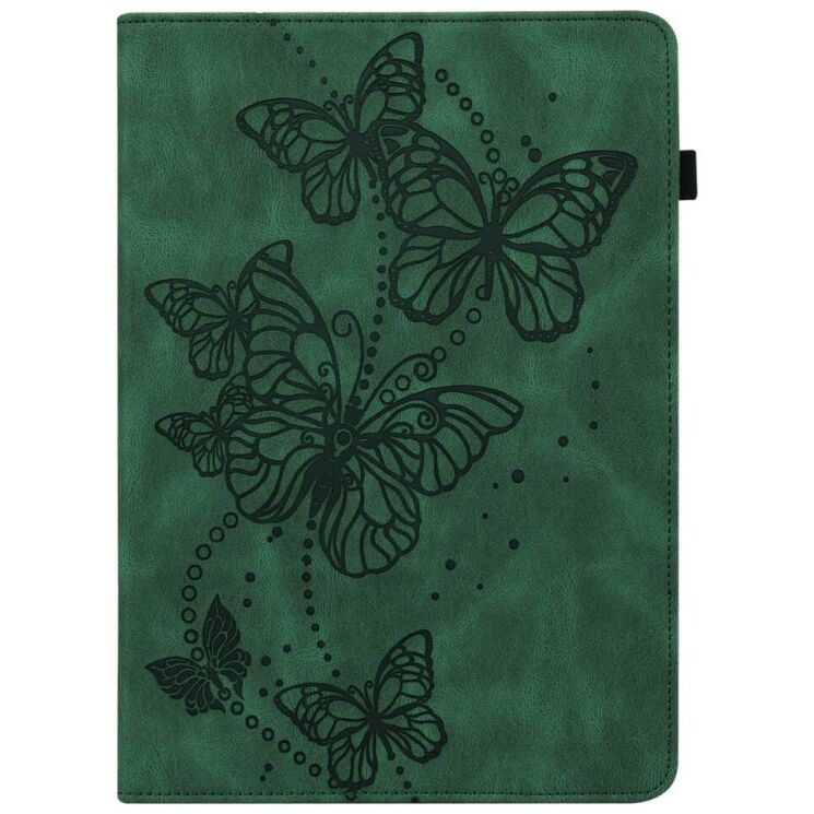 Защитный чехол Deexe Butterfly для Samsung Galaxy Tab A9 (X110/115) - Green: фото 3 из 9