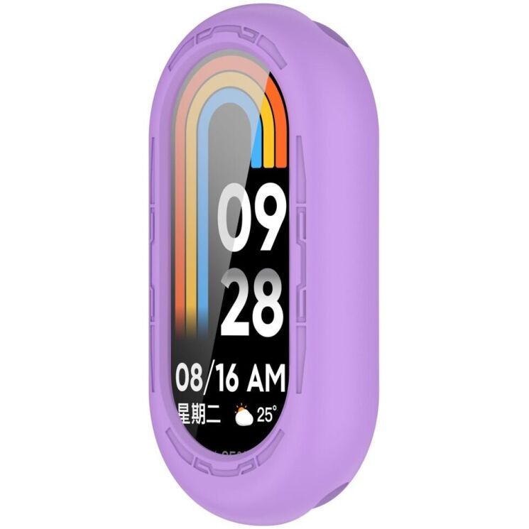 Защитный чехол Deexe Color Frame для Xiaomi Mi Smart Band 9 - Purple: фото 6 из 8