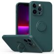 Защитный чехол Deexe Color Shell для Apple iPhone 14 Pro - Army Green (301374AG)