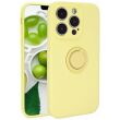 Защитный чехол Deexe Color Shell для Apple iPhone 15 Pro Max - Yellow (329270Y)
