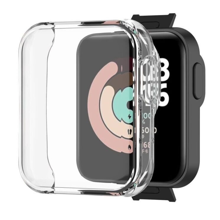 Захисний чохол Deexe Crystal Cover для Xiaomi Mi Watch Lite - Transparent: фото 1 з 6