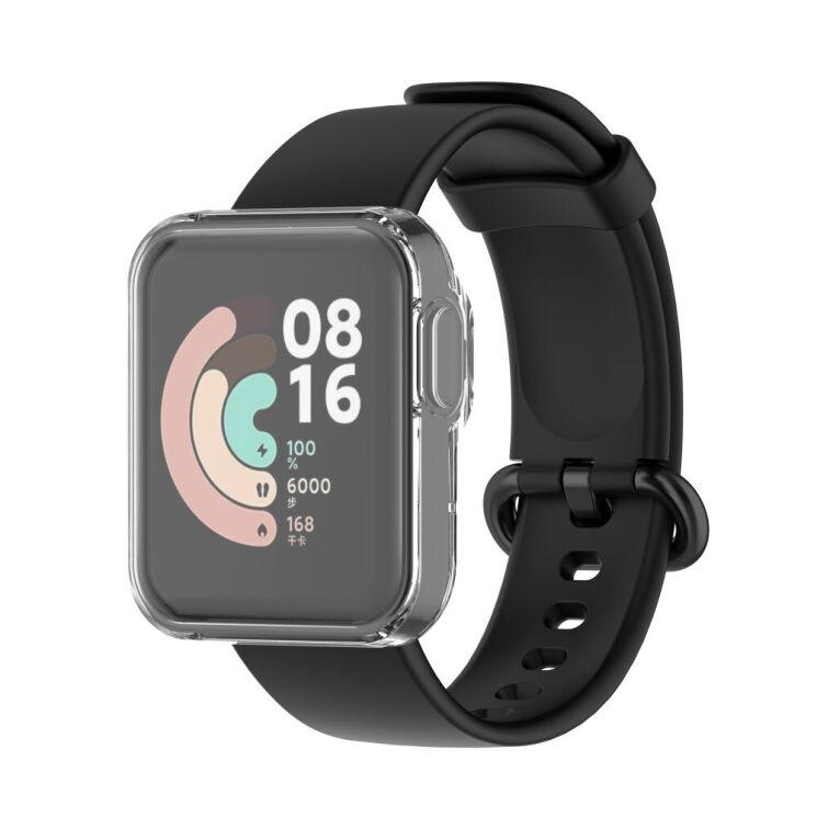 Захисний чохол Deexe Crystal Cover для Xiaomi Mi Watch Lite - Transparent: фото 5 з 6