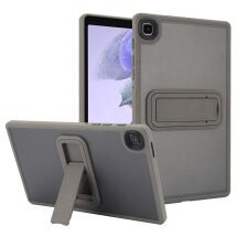 Захисний чохол Deexe Crystal Kickstand для Samsung Galaxy Tab A7 Lite (T220/T225) - Grey: фото 1 з 12