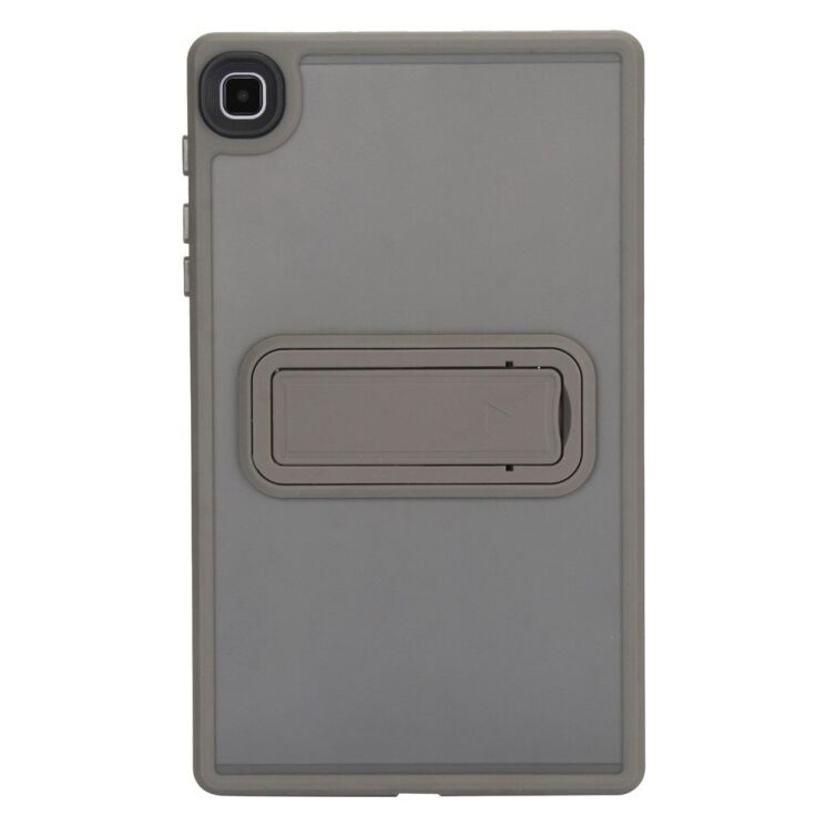 Защитный чехол Deexe Crystal Kickstand для Samsung Galaxy Tab A7 Lite (T220/T225) - Grey: фото 4 из 12