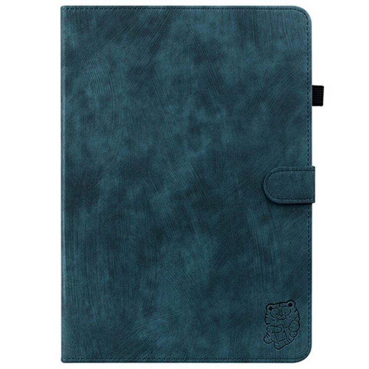 Защитный чехол Deexe Cute Tiger для TECNO Megapad 11 - Blue: фото 5 из 7
