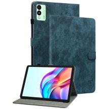 Защитный чехол Deexe Cute Tiger для TECNO Megapad 11 - Blue: фото 1 из 7